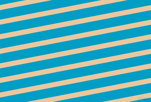 11 degree angle lines stripes, 16 pixel line width, 30 pixel line spacing, New Tan and Pacific Blue stripes and lines seamless tileable