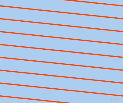 174 degree angle lines stripes, 4 pixel line width, 38 pixel line spacing, Orange Red and Pale Cornflower Blue stripes and lines seamless tileable