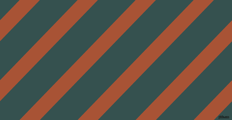 46 degree angle lines stripes, 50 pixel line width, 93 pixel line spacing, Orange Roughy and Blue Dianne stripes and lines seamless tileable