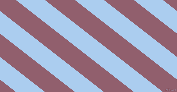 142 degree angle lines stripes, 62 pixel line width, 64 pixel line spacing, Pale Cornflower Blue and Mauve Taupe stripes and lines seamless tileable