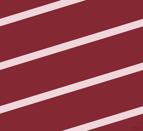 17 degree angle lines stripes, 25 pixel line width, 120 pixel line spacing, Pale Rose and Shiraz stripes and lines seamless tileable