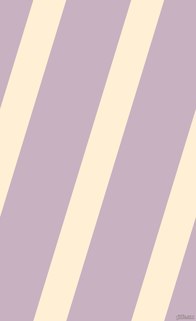 73 degree angle lines stripes, 65 pixel line width, 128 pixel line spacing, Papaya Whip and Maverick stripes and lines seamless tileable
