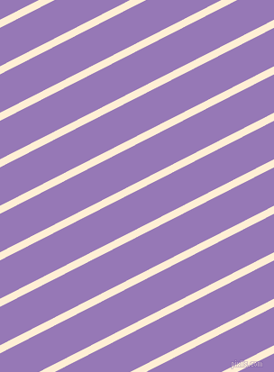 27 degree angle lines stripes, 8 pixel line width, 38 pixel line spacing, Papaya Whip and Purple Mountain