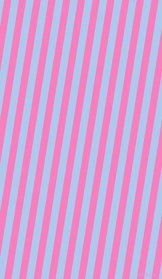 81 degree angle lines stripes, 14 pixel line width, 15 pixel line spacing, Persian Pink and Tropical Blue stripes and lines seamless tileable