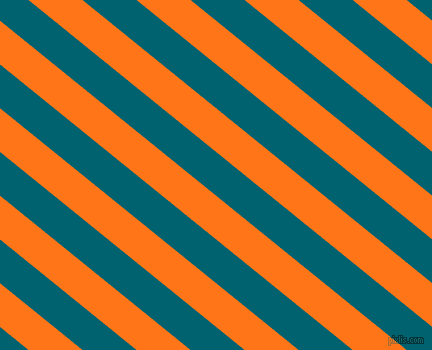 141 degree angle lines stripes, 34 pixel line width, 34 pixel line spacing, Pumpkin and Blue Lagoon stripes and lines seamless tileable
