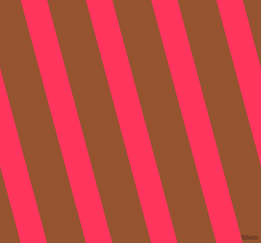 105 degree angle lines stripes, 51 pixel line width, 75 pixel line spacing, Radical Red and Chelsea Gem stripes and lines seamless tileable