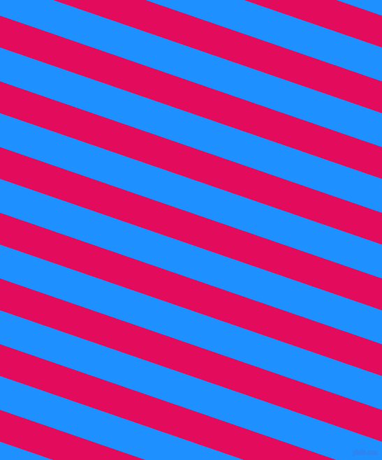 161 degree angle lines stripes, 43 pixel line width, 46 pixel line spacing, Razzmatazz and Dodger Blue stripes and lines seamless tileable