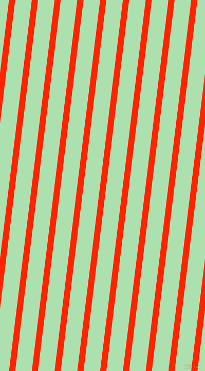 83 degree angle lines stripes, 12 pixel line width, 32 pixel line spacing, Scarlet and Celadon stripes and lines seamless tileable