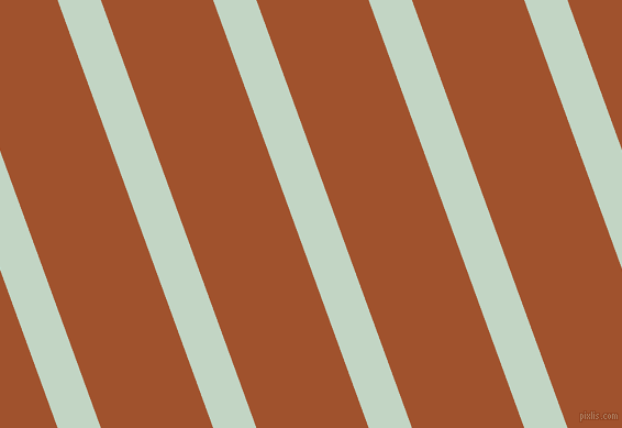 110 degree angle lines stripes, 37 pixel line width, 96 pixel line spacing, Sea Mist and Sienna stripes and lines seamless tileable