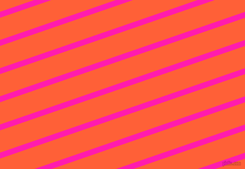 19 degree angle lines stripes, 11 pixel line width, 41 pixel line spacing, Spicy Pink and Outrageous Orange stripes and lines seamless tileable