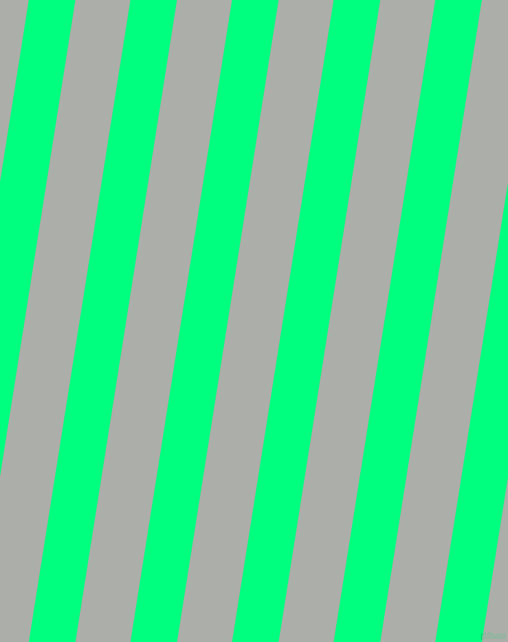 81 degree angle lines stripes, 67 pixel line width, 79 pixel line spacing, Spring Green and Silver Chalice stripes and lines seamless tileable