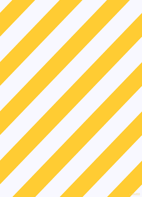 46 degree angle lines stripes, 54 pixel line width, 58 pixel line spacing, Sunglow and Ghost White stripes and lines seamless tileable