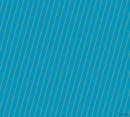75 degree angle lines stripes, 1 pixel line width, 16 pixel line spacing, Tan and Bondi Blue stripes and lines seamless tileable
