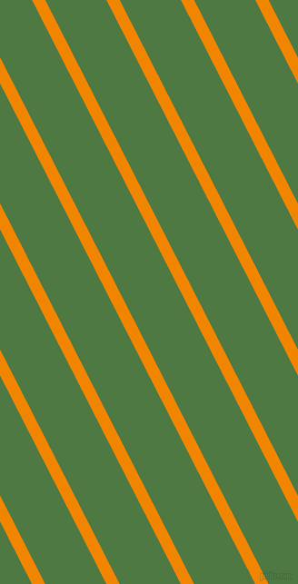 117 degree angle lines stripes, 13 pixel line width, 60 pixel line spacing, Tangerine and Fern Green stripes and lines seamless tileable