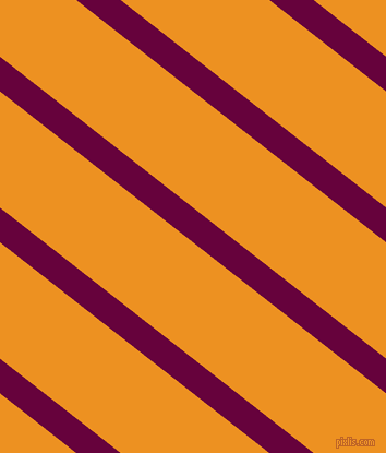 142 degree angle lines stripes, 25 pixel line width, 84 pixel line spacing, Tyrian Purple and Carrot Orange stripes and lines seamless tileable
