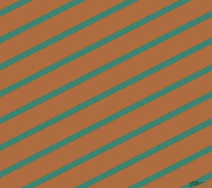27 degree angle lines stripes, 12 pixel line width, 36 pixel line spacing, Viridian and Bourbon stripes and lines seamless tileable