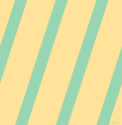 72 degree angle lines stripes, 40 pixel line width, 95 pixel line spacing, Vista Blue and Cream Brulee stripes and lines seamless tileable