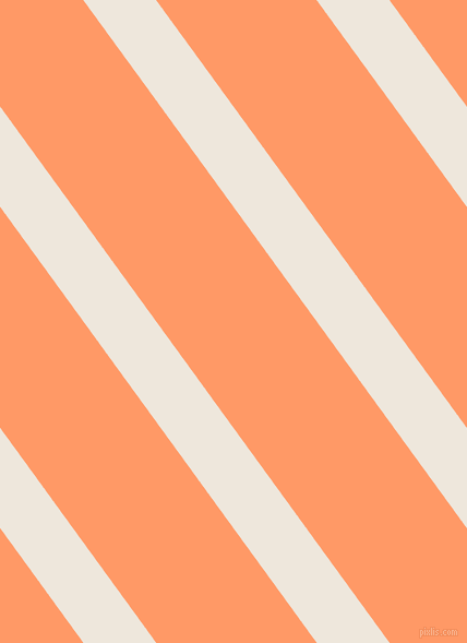 126 degree angle lines stripes, 54 pixel line width, 119 pixel line spacing, White Linen and Atomic Tangerine stripes and lines seamless tileable