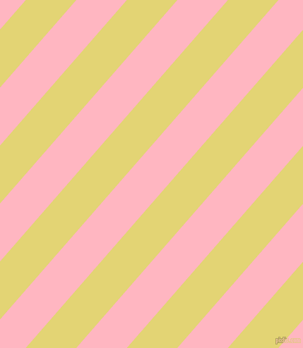 49 degree angle lines stripes, 54 pixel line width, 54 pixel line spacing, Wild Rice and Light Pink stripes and lines seamless tileable
