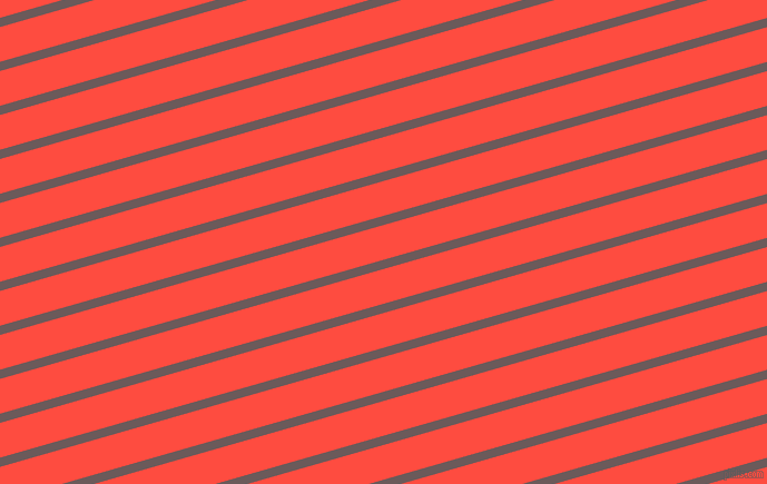 16 degree angle lines stripes, 8 pixel line width, 30 pixel line spacing, Zambezi and Sunset Orange stripes and lines seamless tileable