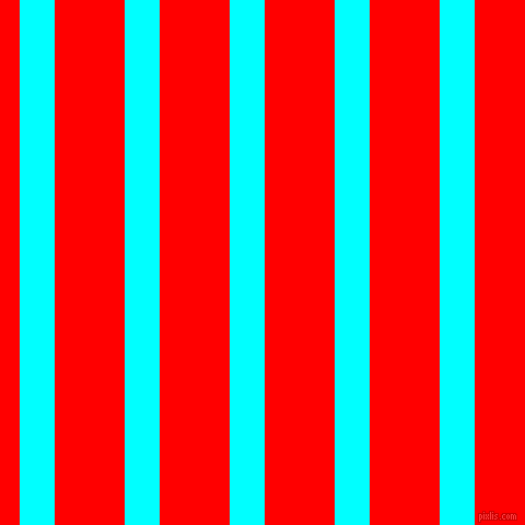 vertical lines stripes, 32 pixel line width, 64 pixel line spacing, Aqua and Red vertical lines and stripes seamless tileable