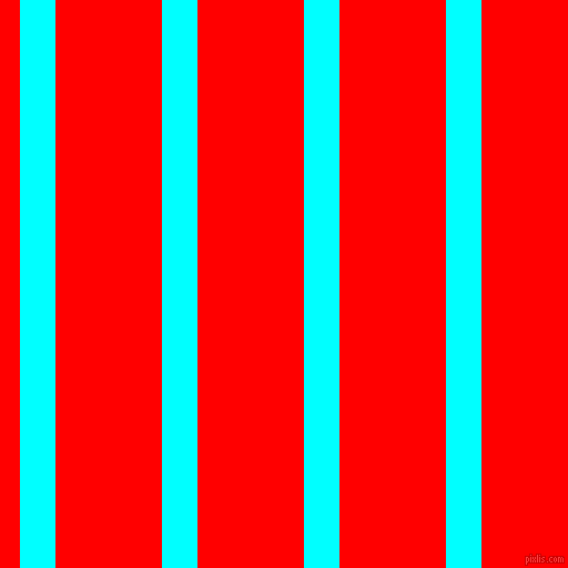 vertical lines stripes, 32 pixel line width, 96 pixel line spacing, Aqua and Red vertical lines and stripes seamless tileable