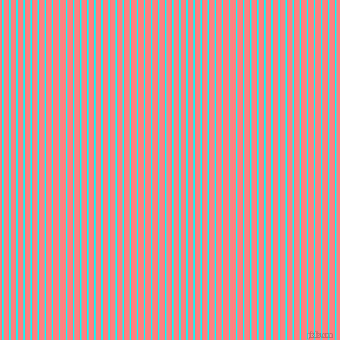 vertical lines stripes, 2 pixel line width, 8 pixel line spacing, Aqua and Salmon vertical lines and stripes seamless tileable