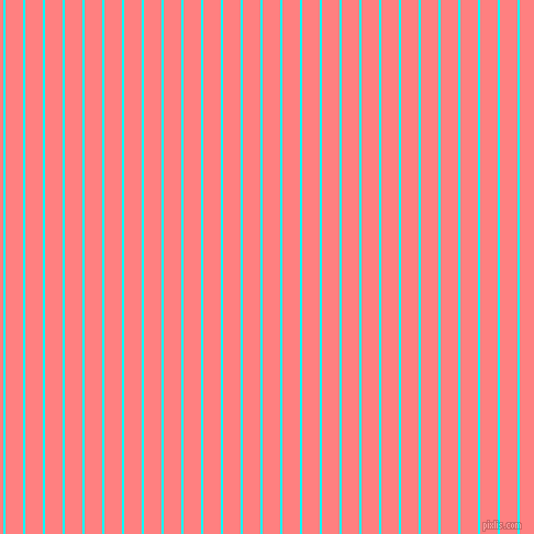 vertical lines stripes, 2 pixel line width, 16 pixel line spacing, Aqua and Salmon vertical lines and stripes seamless tileable