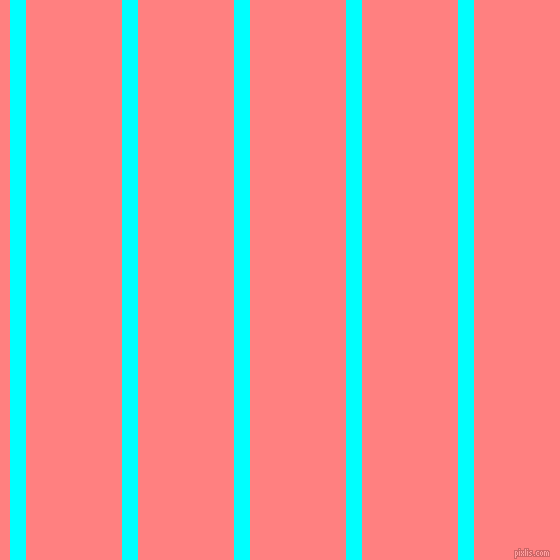vertical lines stripes, 16 pixel line width, 96 pixel line spacing, Aqua and Salmon vertical lines and stripes seamless tileable
