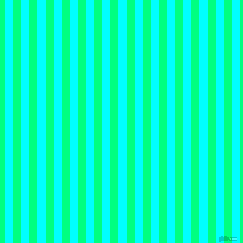 vertical lines stripes, 16 pixel line width, 16 pixel line spacing, Aqua and Spring Green vertical lines and stripes seamless tileable