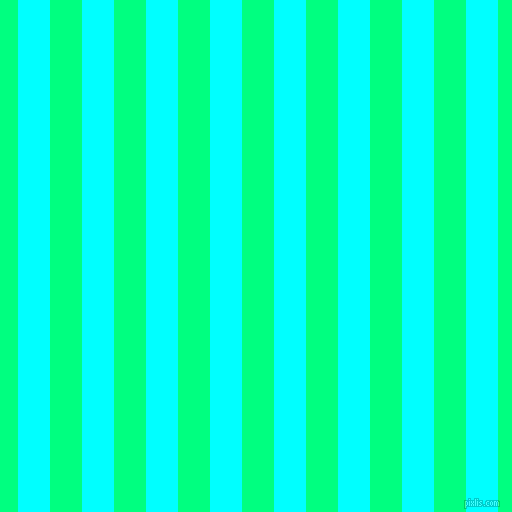 vertical lines stripes, 32 pixel line width, 32 pixel line spacing, Aqua and Spring Green vertical lines and stripes seamless tileable