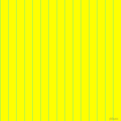vertical lines stripes, 1 pixel line width, 32 pixel line spacing, Aqua and Yellow vertical lines and stripes seamless tileable