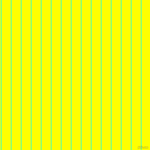 vertical lines stripes, 2 pixel line width, 32 pixel line spacing, Aqua and Yellow vertical lines and stripes seamless tileable