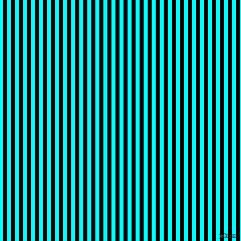 vertical lines stripes, 8 pixel line width, 8 pixel line spacing, Black and Aqua vertical lines and stripes seamless tileable