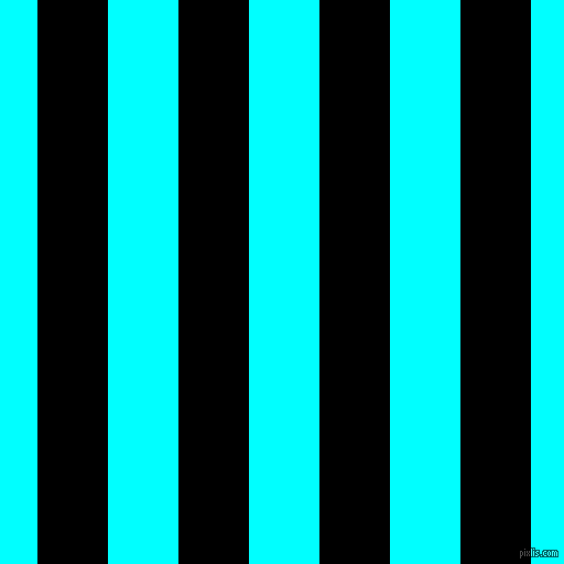vertical lines stripes, 64 pixel line width, 64 pixel line spacing, Black and Aqua vertical lines and stripes seamless tileable