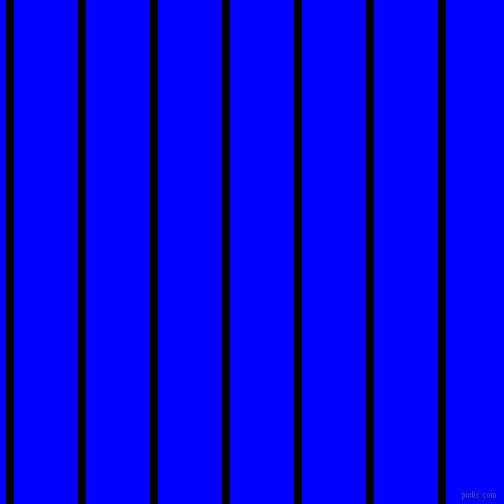 vertical lines stripes, 8 pixel line width, 64 pixel line spacing, Black and Blue vertical lines and stripes seamless tileable