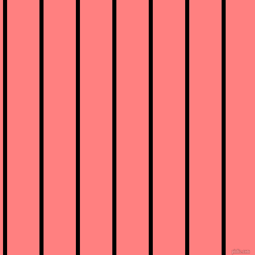 vertical lines stripes, 8 pixel line width, 64 pixel line spacing, Black and Salmon vertical lines and stripes seamless tileable