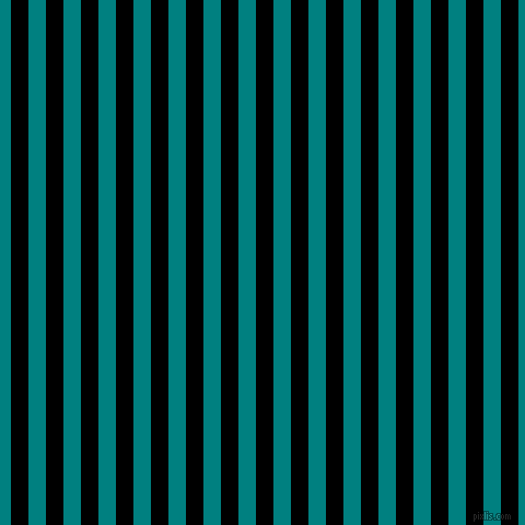vertical lines stripes, 16 pixel line width, 16 pixel line spacing, Black and Teal vertical lines and stripes seamless tileable