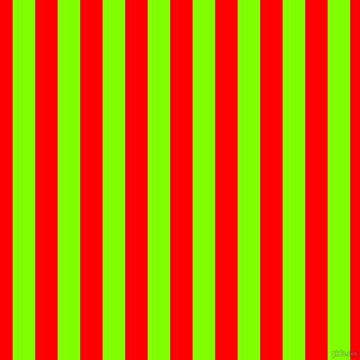 vertical lines stripes, 32 pixel line width, 32 pixel line spacing, Chartreuse and Red vertical lines and stripes seamless tileable