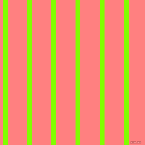 vertical lines stripes, 16 pixel line width, 64 pixel line spacing, Chartreuse and Salmon vertical lines and stripes seamless tileable