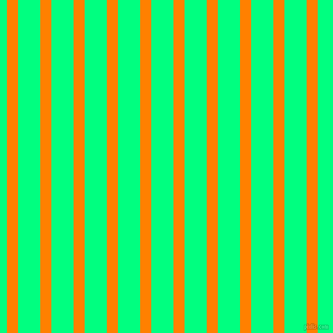 vertical lines stripes, 16 pixel line width, 32 pixel line spacing, Dark Orange and Spring Green vertical lines and stripes seamless tileable