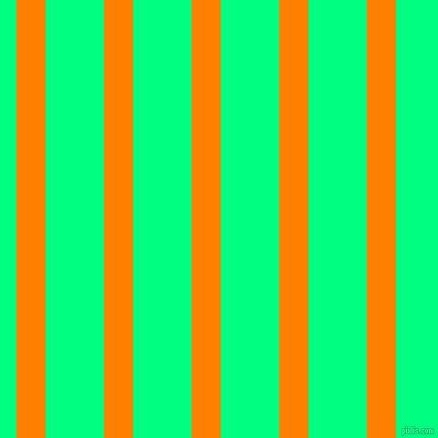 vertical lines stripes, 32 pixel line width, 64 pixel line spacing, Dark Orange and Spring Green vertical lines and stripes seamless tileable