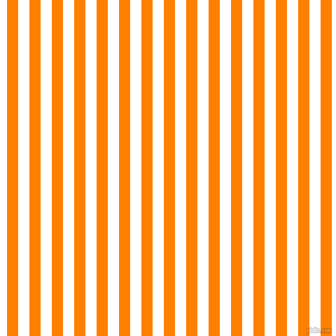 vertical lines stripes, 16 pixel line width, 16 pixel line spacing, Dark Orange and White vertical lines and stripes seamless tileable