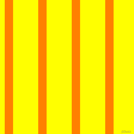 vertical lines stripes, 32 pixel line width, 96 pixel line spacing, Dark Orange and Yellow vertical lines and stripes seamless tileable