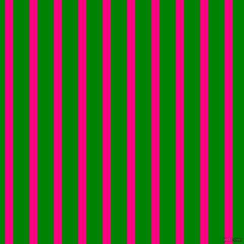 vertical lines stripes, 16 pixel line width, 32 pixel line spacing, Deep Pink and Green vertical lines and stripes seamless tileable