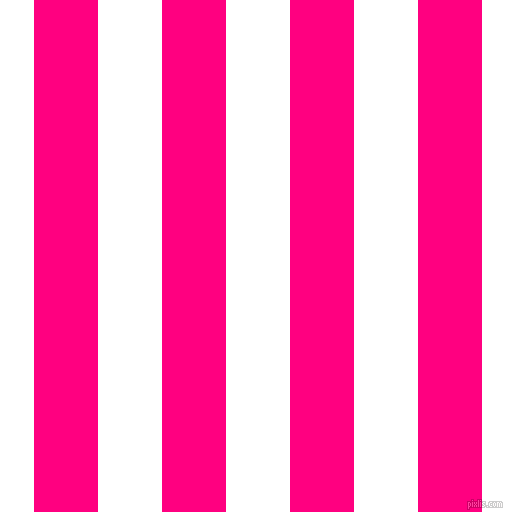 vertical lines stripes, 64 pixel line width, 64 pixel line spacing, Deep Pink and White vertical lines and stripes seamless tileable