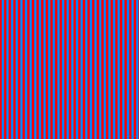 vertical lines stripes, 8 pixel line width, 8 pixel line spacing, Dodger Blue and Red vertical lines and stripes seamless tileable