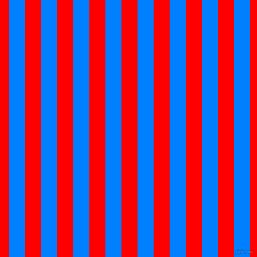 vertical lines stripes, 32 pixel line width, 32 pixel line spacing, Dodger Blue and Red vertical lines and stripes seamless tileable