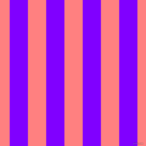 vertical lines stripes, 64 pixel line width, 64 pixel line spacing, Electric Indigo and Salmon vertical lines and stripes seamless tileable