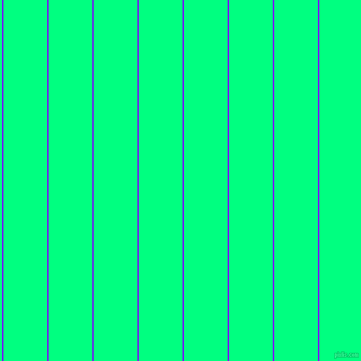 vertical lines stripes, 2 pixel line width, 64 pixel line spacing, Electric Indigo and Spring Green vertical lines and stripes seamless tileable